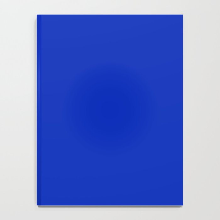 ROYAL BLUE Solid Color Plain Bold  Vibrant Blue Shade  Notebook Gallery Image 4