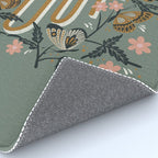 Oui Butterflies - Mint & Gold Rug Gallery Image 4