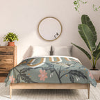 Oui Butterflies - Mint & Gold Comforter Gallery Image 3