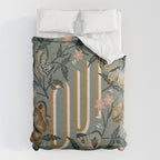 Oui Butterflies - Mint & Gold Comforter Gallery Image 6