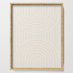Arch Symmetry I Serving Tray Gallery Image 1