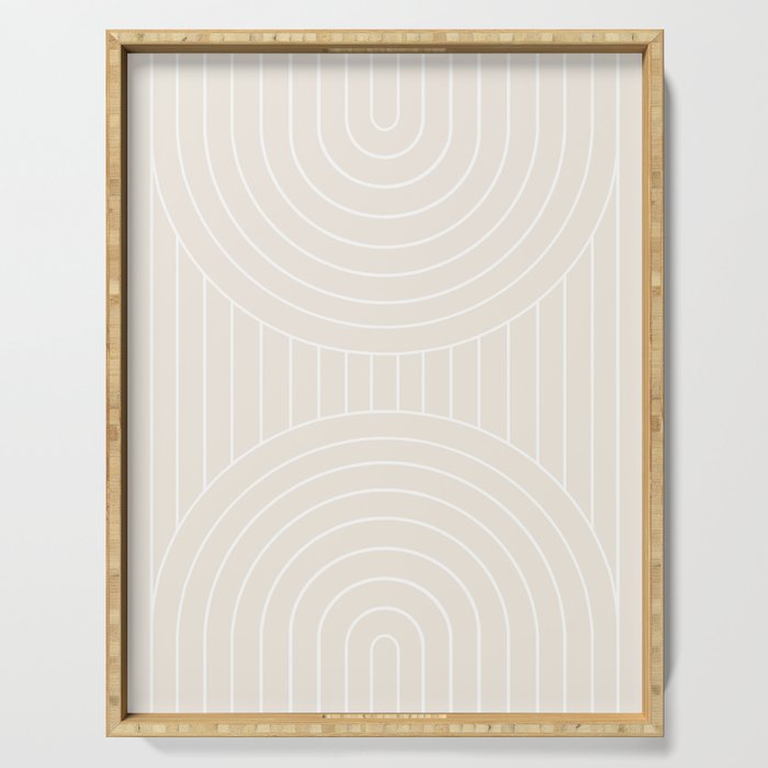 Arch Symmetry I Serving Tray Gallery Image 1