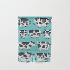 Cow Collection - Turquoise Wall Hanging Gallery Image 1
