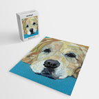 Shiner the Golden Retriever Portrait Jigsaw Puzzle Gallery Image 2