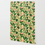 Tropical Garden-Yellow Wallpaper Gallery Image 2