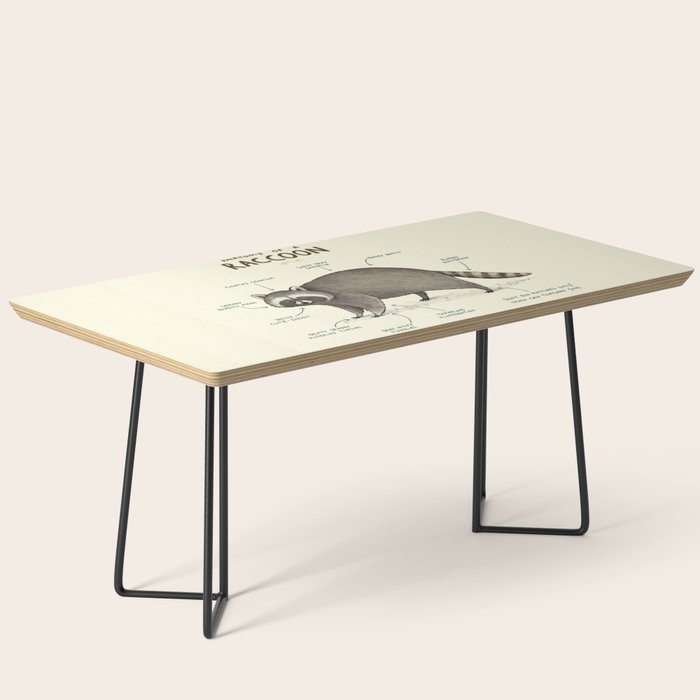 Anatomy of a Raccoon Coffee Table Gallery Image 1