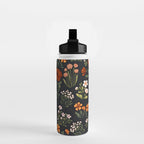 Wild Flowers ~ vol1.  vintage inspired botanical Water Bottle Gallery Image 2