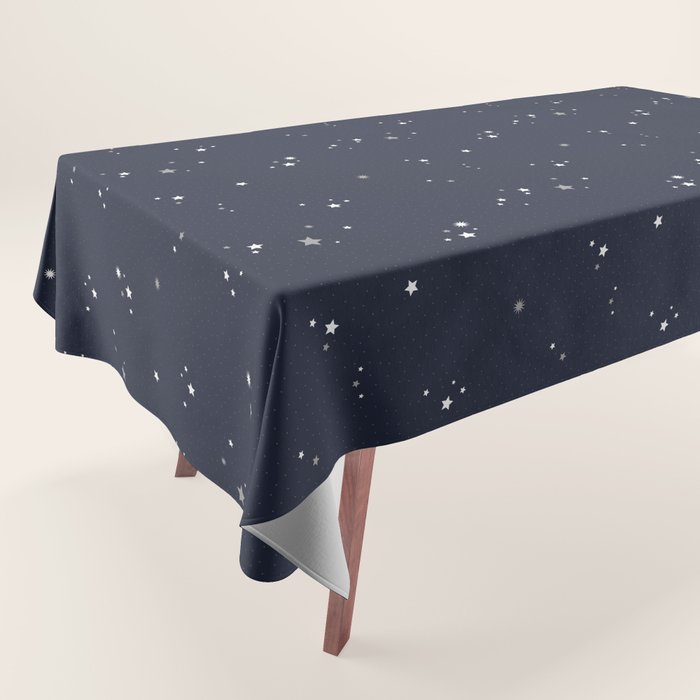Starry Night Sky Tablecloth Gallery Image 1