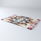 Colorful Abstract Batik Butterfly Rorschach Ink Blot Art Universe No5 Rug Gallery Image 3
