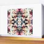 Colorful Abstract Batik Butterfly Rorschach Ink Blot Art Universe No5 Wall Mural Gallery Image 2
