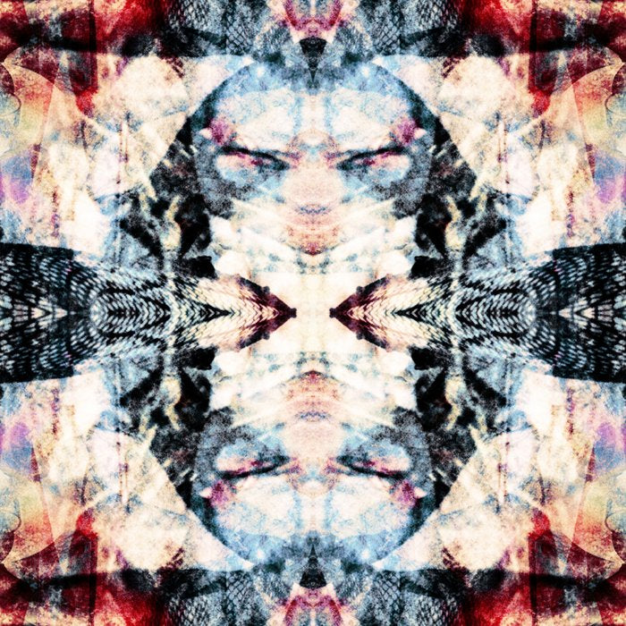 Colorful Abstract Batik Butterfly Rorschach Ink Blot Art Universe No5 Coffee Mug Gallery Image 2