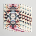Colorful Abstract Batik Butterfly Rorschach Ink Blot Art Universe No5 Wrapping Paper Gallery Image 3