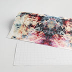 Colorful Abstract Batik Butterfly Rorschach Ink Blot Art Universe No5 Wrapping Paper Gallery Image 2