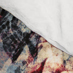 Colorful Abstract Batik Butterfly Rorschach Ink Blot Art Universe No5 Comforter Gallery Image 4