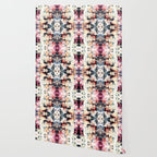 Colorful Abstract Batik Butterfly Rorschach Ink Blot Art Universe No5 Wallpaper Gallery Image 2