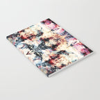 Colorful Abstract Batik Butterfly Rorschach Ink Blot Art Universe No5 Notebook Gallery Image 2