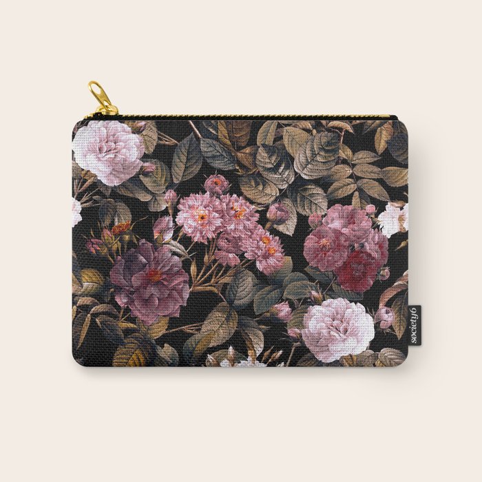 Autumn Winter Flowers IV Carry All Pouch Gallery Image 1