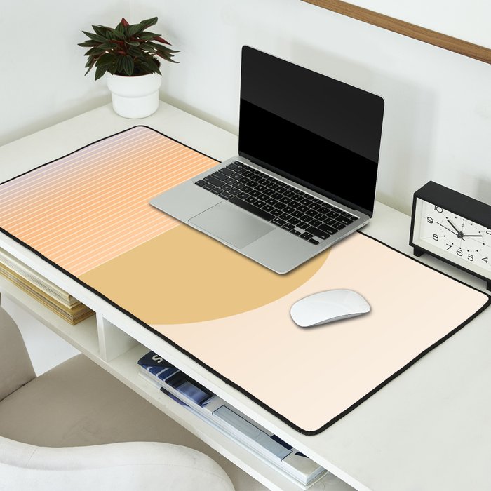 Sunrise / Sunset Abstract Gradient III Desk Mat Gallery Image 2