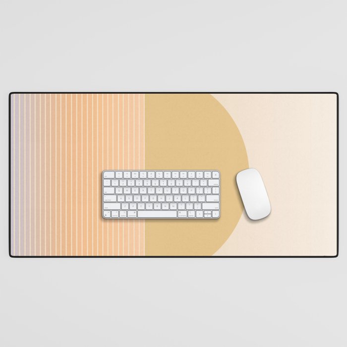 Sunrise / Sunset Abstract Gradient III Desk Mat Gallery Image 1