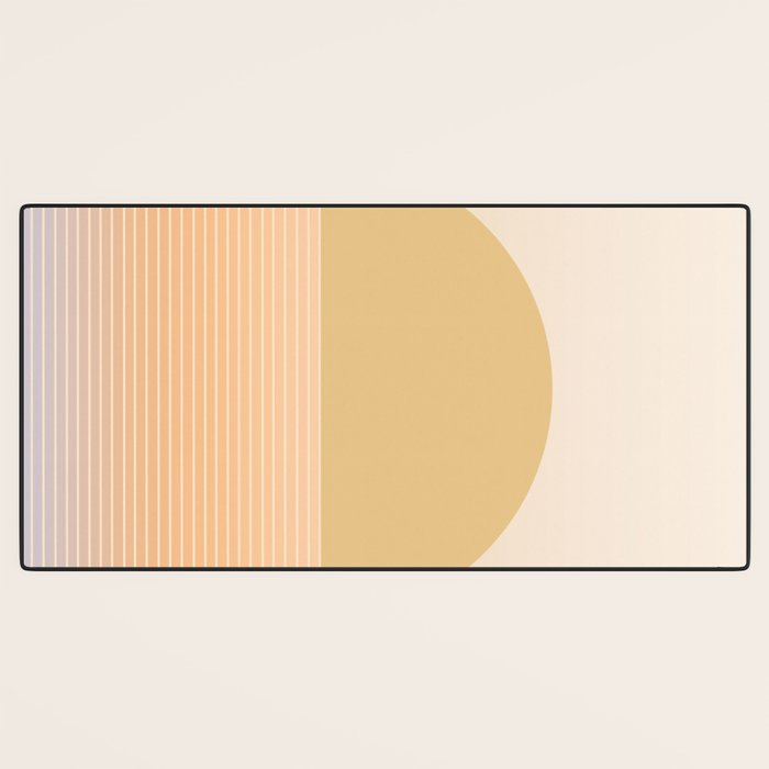 Sunrise / Sunset Abstract Gradient III Desk Mat Gallery Image 3