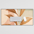 Tropical Leaf- Abstract Art 25 Desk Mat Gallery Image 1