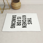 This kitchen is for dancing Rug Gallery Image 1