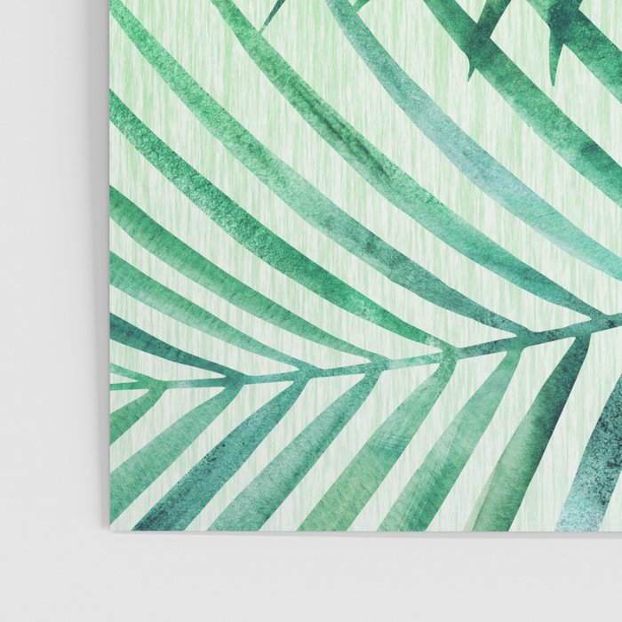 Tropical Fronds Abstract Design Poster Gallery Image 3