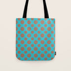 Polka Dots Variable Pattern 5 Inspired by PANTONE 17 1230 Color of the Year Mocha Mousse Tote Bag Gallery Image 1