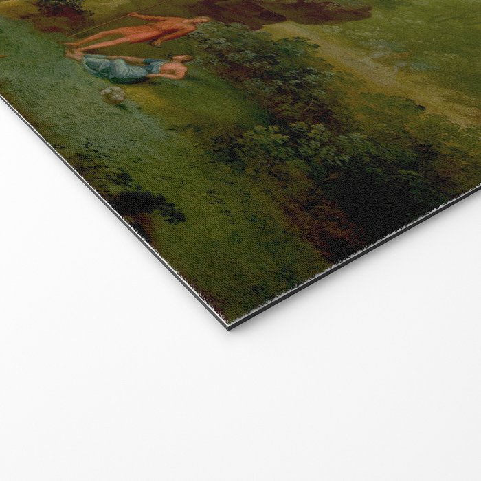 A Landscape with Distant Classical Ruins, a Bridge, Figures, and Cattle Welcome Mat Gallery Image 2