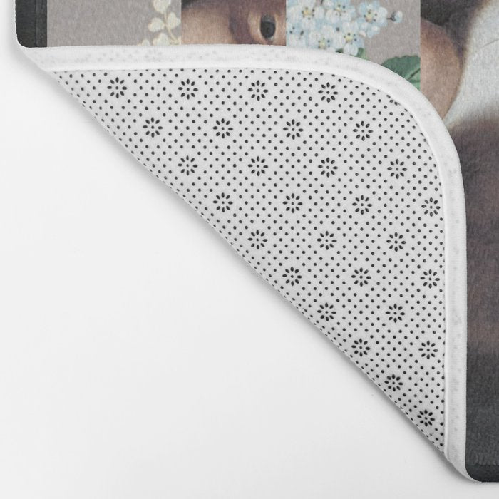 A Portrait With Bars 3 Bath Mat Gallery Image 2