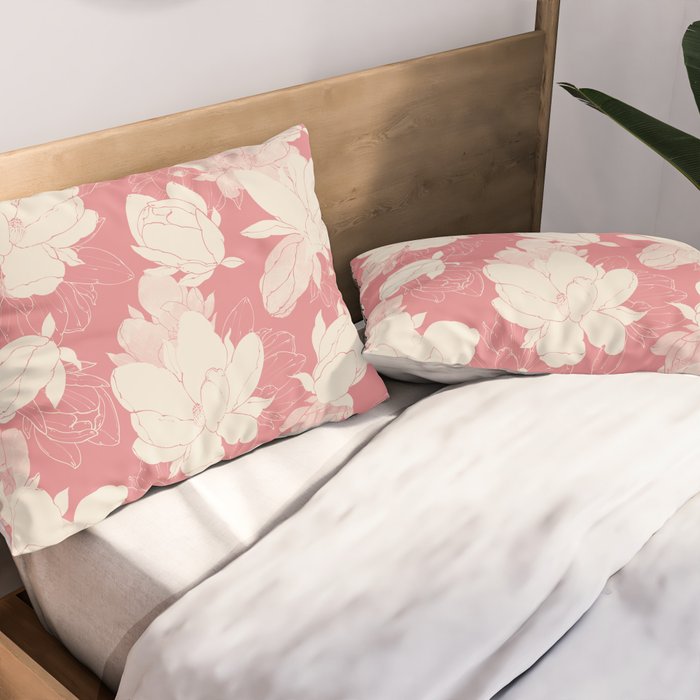 Big floral blossoms-SSF Pillow Sham Gallery Image 2