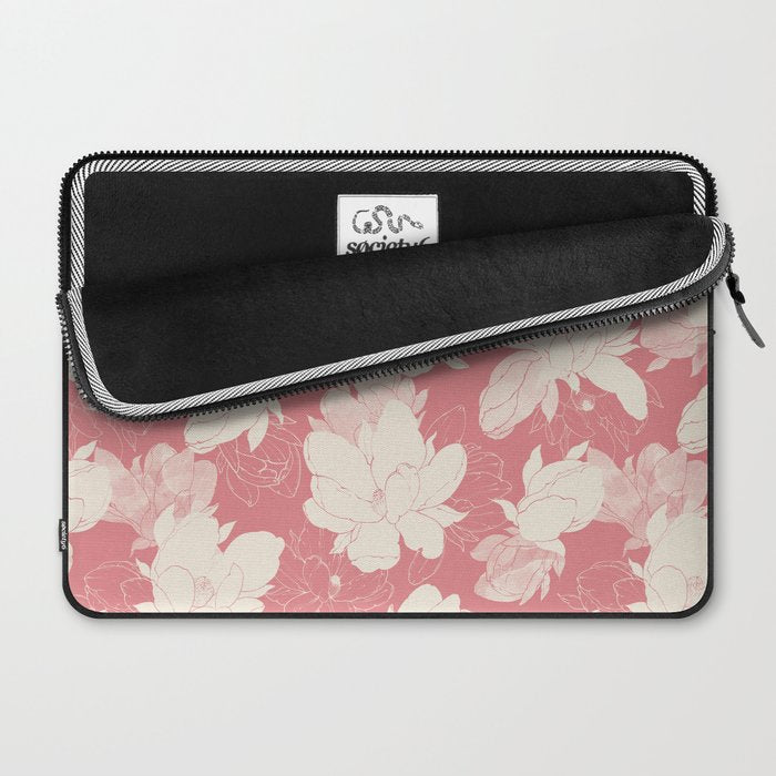 Big floral blossoms-SSF Laptop Sleeve Gallery Image 2