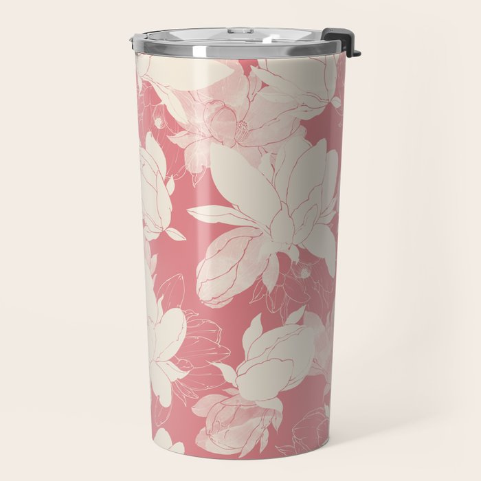 Big floral blossoms-SSF Travel Mug Gallery Image 2