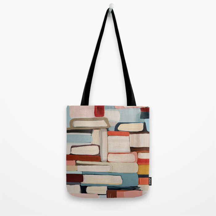 Stacked Stories Tote Bag Gallery Image 2
