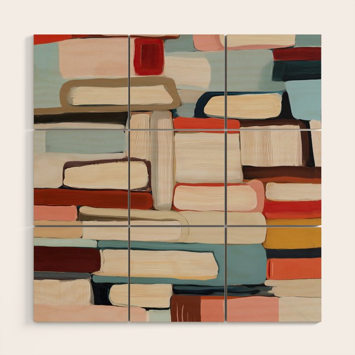 Stacked Stories Wood Wall Art Gallery Image 1
