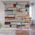 Stacked Stories Wall Mural Gallery Image 1