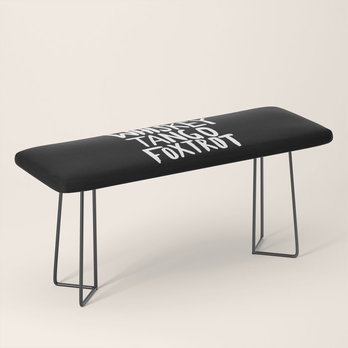 Whiskey Tango Foxtrot x WTF Bench Gallery Image 1