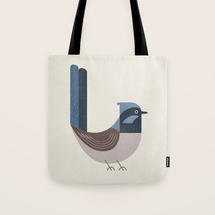 Whimsy Superb Fairywren Tote Bag Gallery Image 1