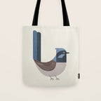 Whimsy Superb Fairywren Tote Bag Gallery Image 1