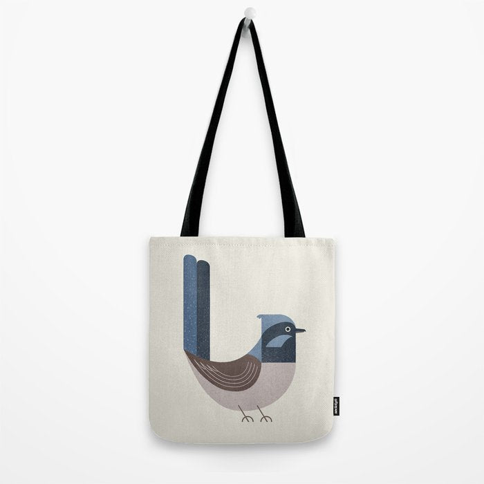 Whimsy Superb Fairywren Tote Bag Gallery Image 2