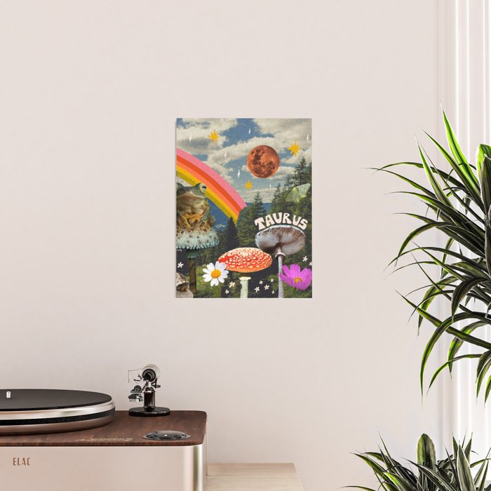 Taurus Collage Poster Gallery Image 2