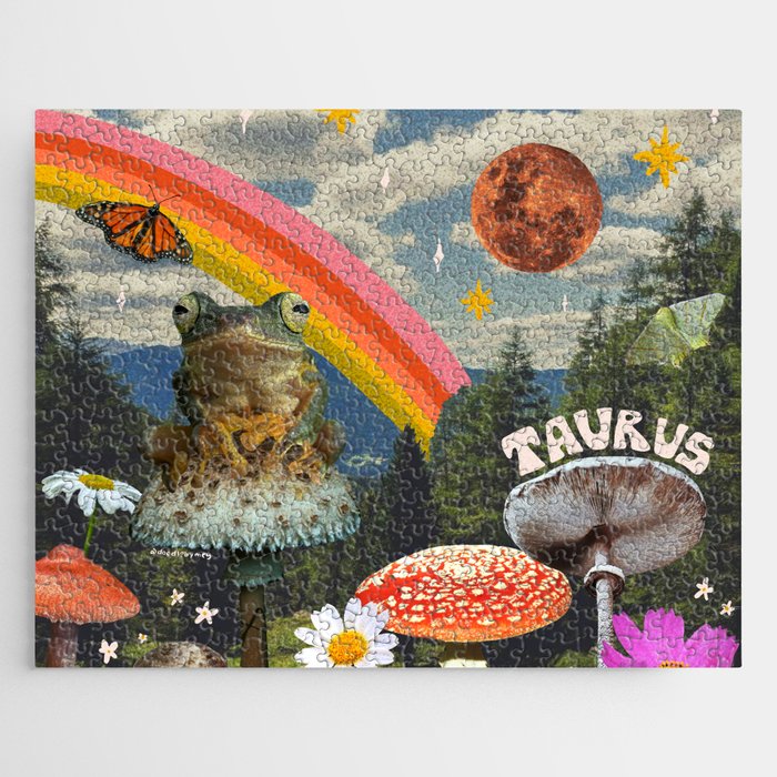 Taurus Collage Jigsaw Puzzle Gallery Image 1