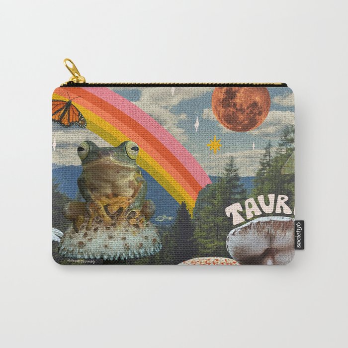Taurus Collage Carry All Pouch Gallery Image 1