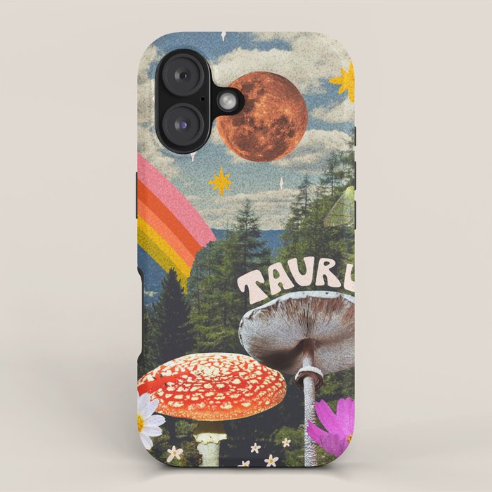Taurus Collage iPhone Case Gallery Image 1