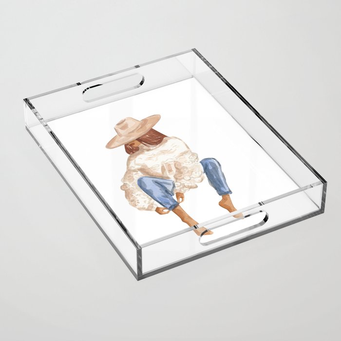 Layla Acrylic Tray Gallery Image 1