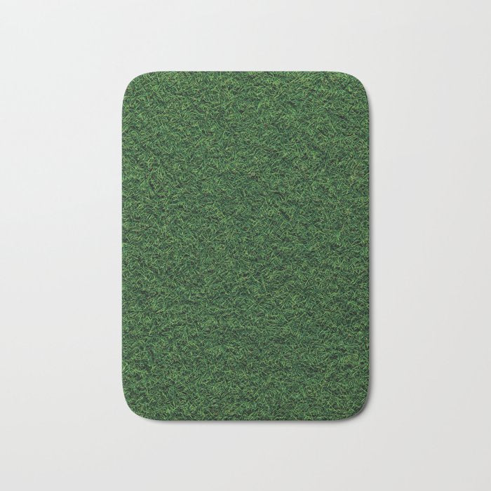 Green Grass Bath Mat Gallery Image 1
