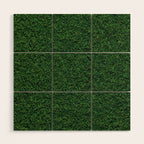 Green Grass Wood Wall Art Gallery Image 1