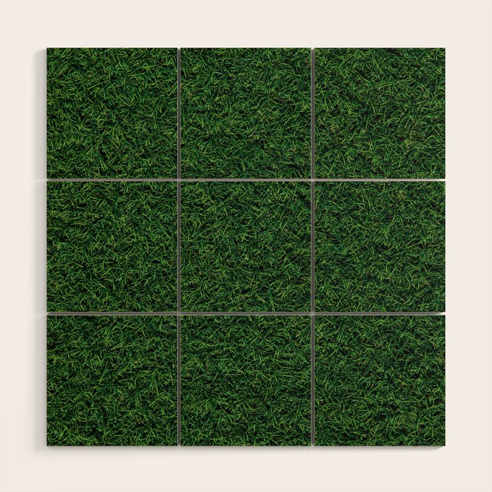 Green Grass Wood Wall Art Gallery Image 1