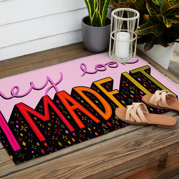 I Made It Outdoor Rug Gallery Image 2