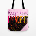 I Made It Tote Bag Gallery Image 1